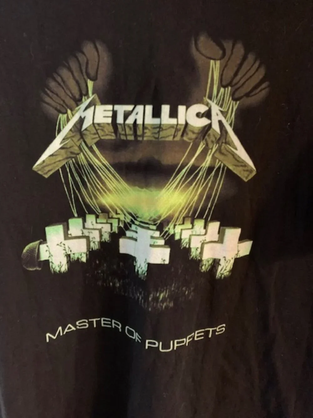 METALLICA  "master of puppets" mens band tee - Picture 2 of 4